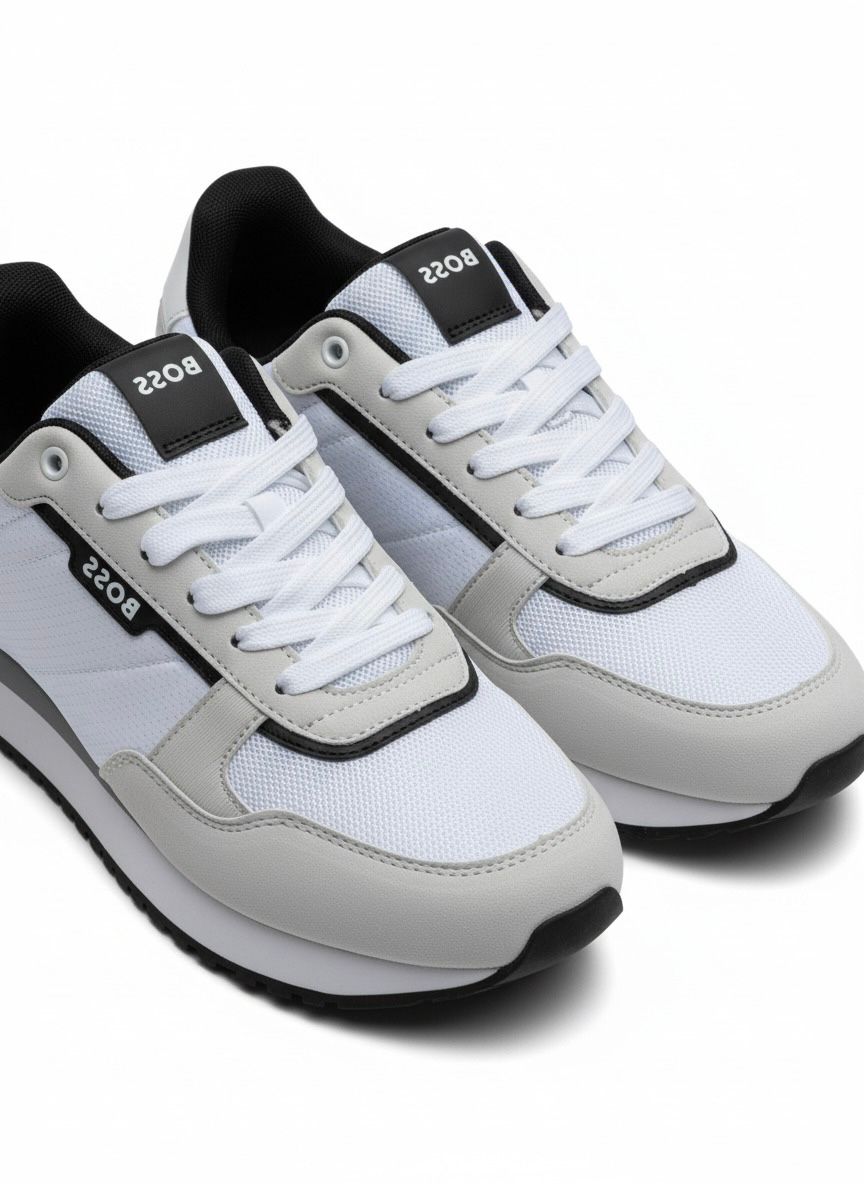 White Boss Sneaker