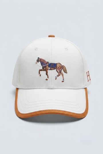 White Hermes Cap