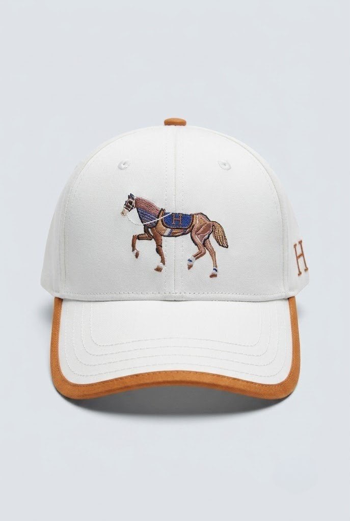 White Hermes Cap