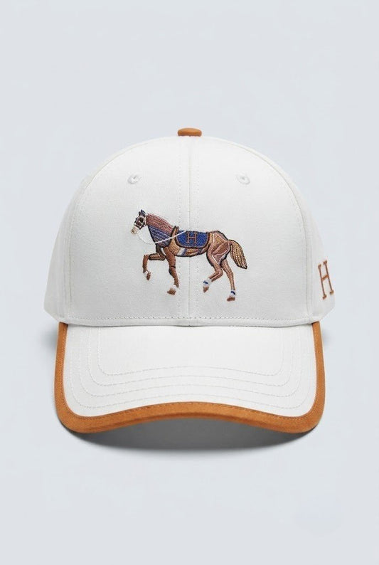 White Hermes Cap