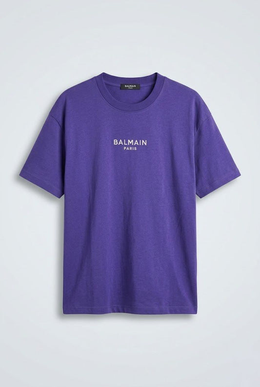 Blue Balmain T-shirt