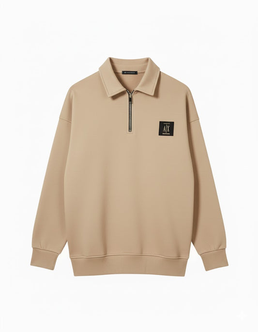 Beige Armani Exchange Sweatshirt