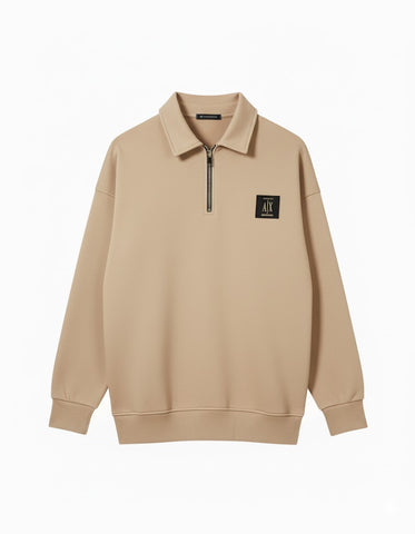 Beige Armani Exchange Sweatshirt