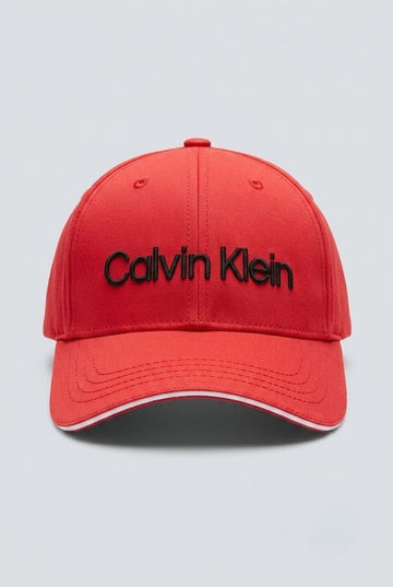 Red Calvin Klien Cap