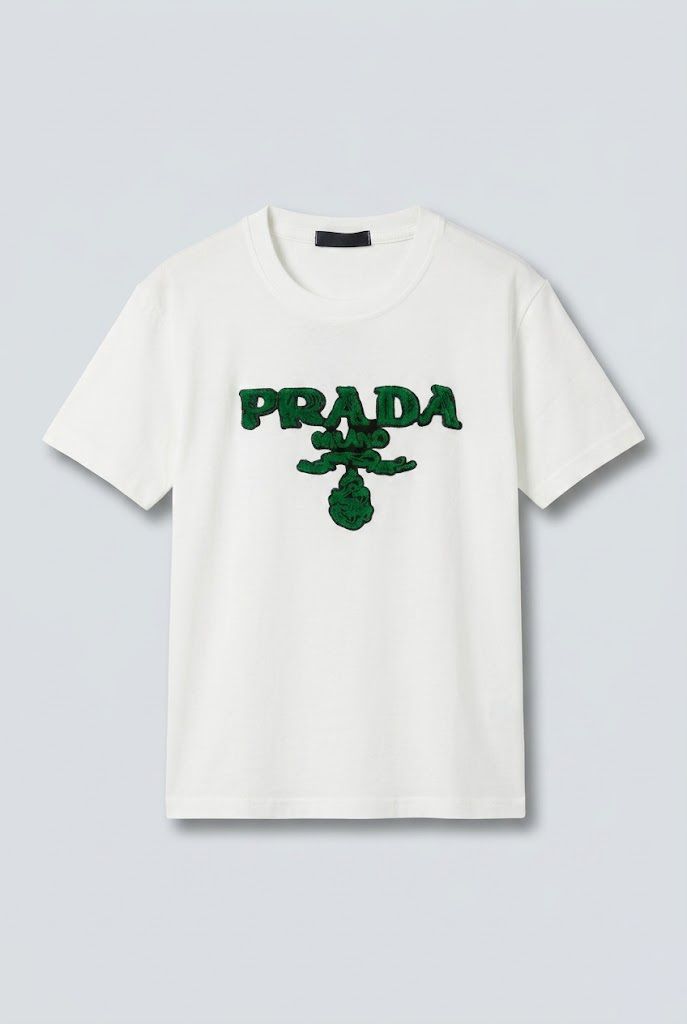 White Prada T-shirt