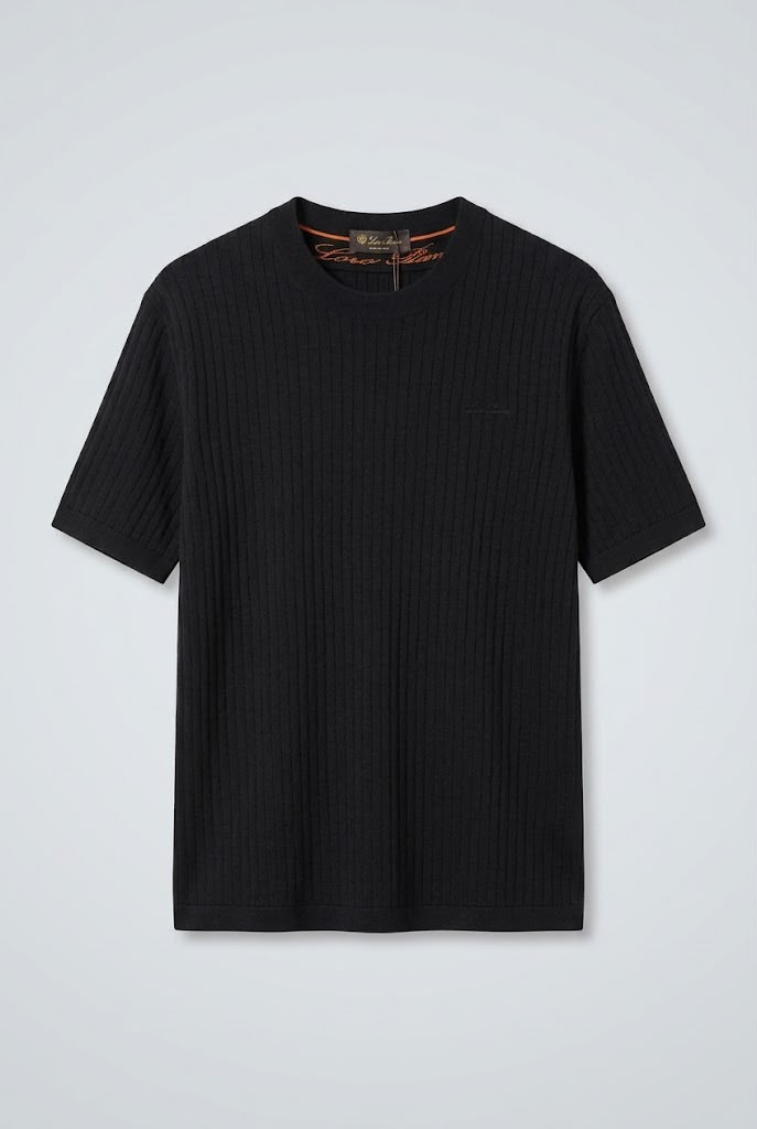 Black Loro Piana T-shirt