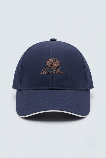 Navy Loro Piana Cap