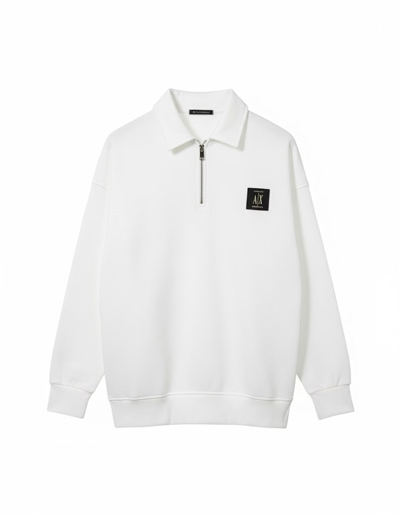 White Armani Exchange Sweatshirt