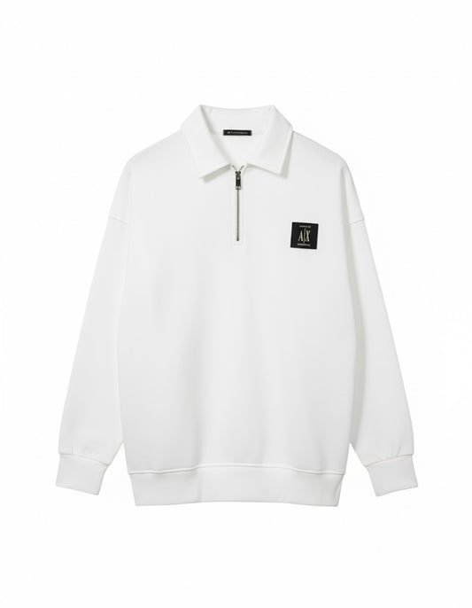 White Armani Exchange Sweatshirt