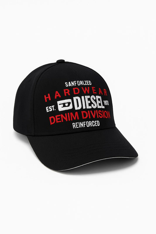 Black diesel cap