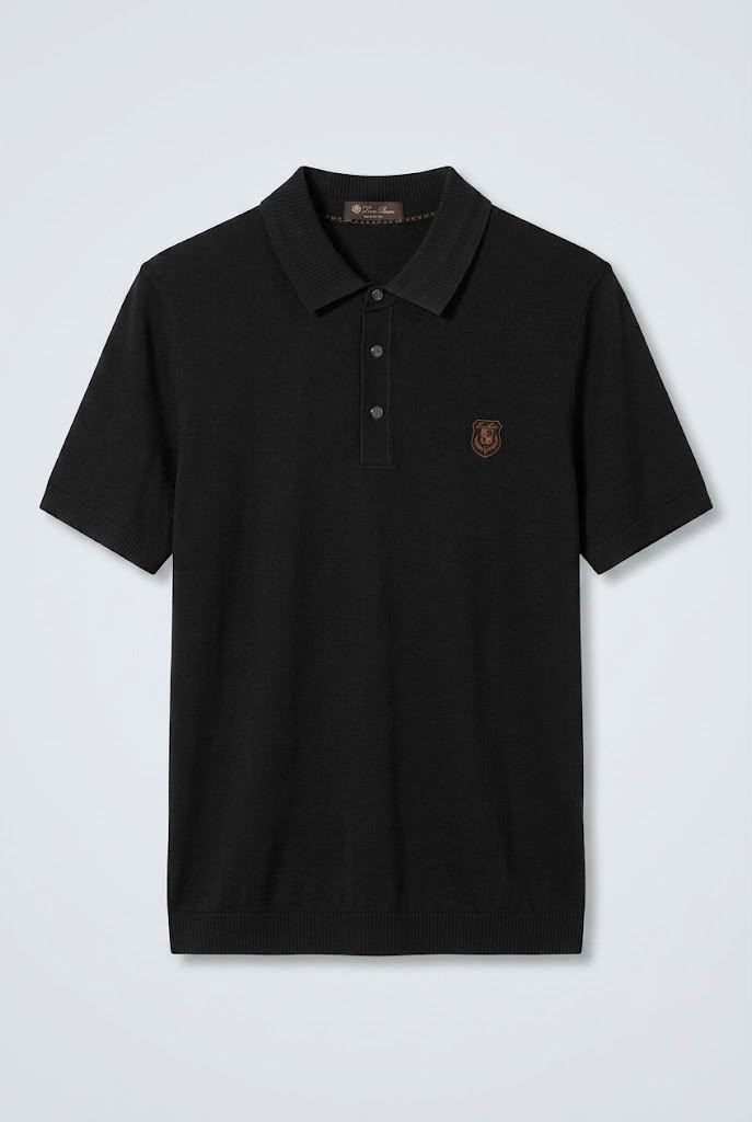 Black Loro Piana T-shirt