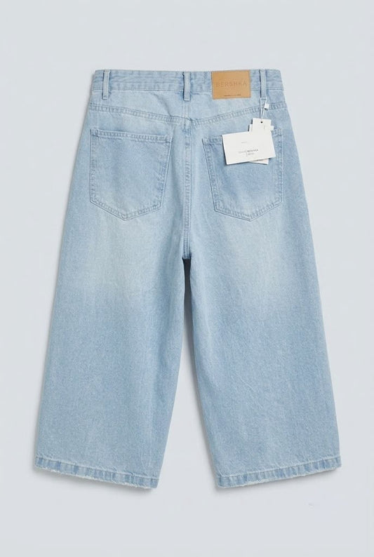Ice Blue Bershka Shorts