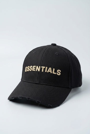 Black Essential Cap
