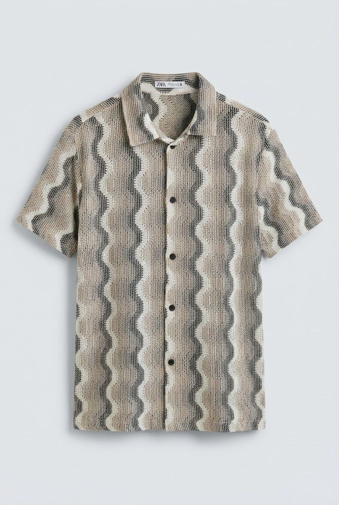 Beige Zara Shirt