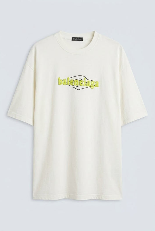 White Balenciaga T-shirt