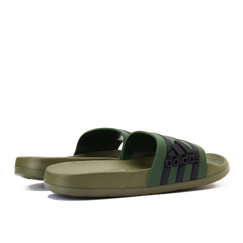 Dark Green Adidas Slipper