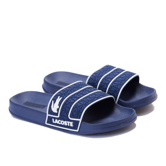 Blue Lacoste Slipper