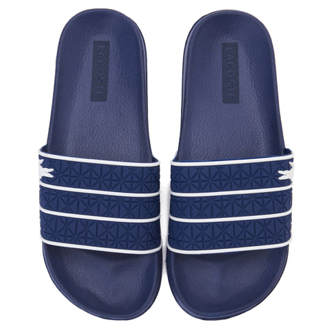 Blue Lacoste Slipper