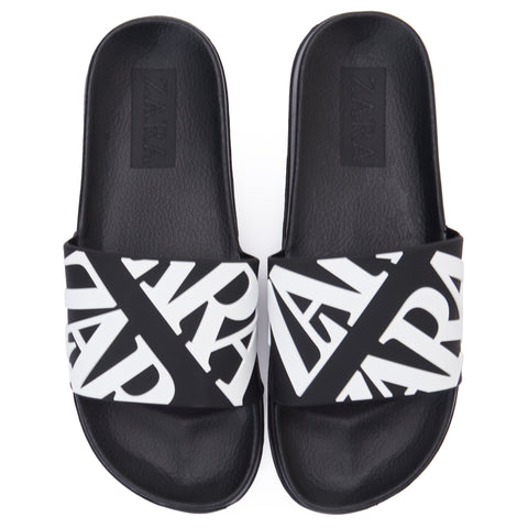 Black Zara Slipper
