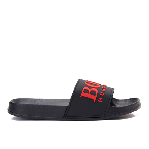 Red and Black Boss Slipper
