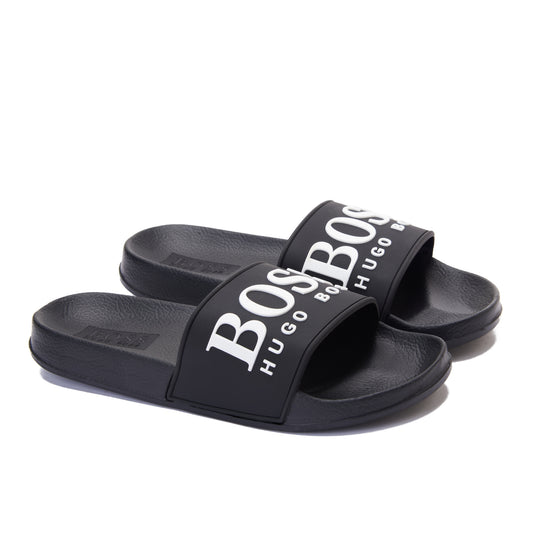 Black Boss Slipper