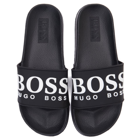Black Boss Slipper
