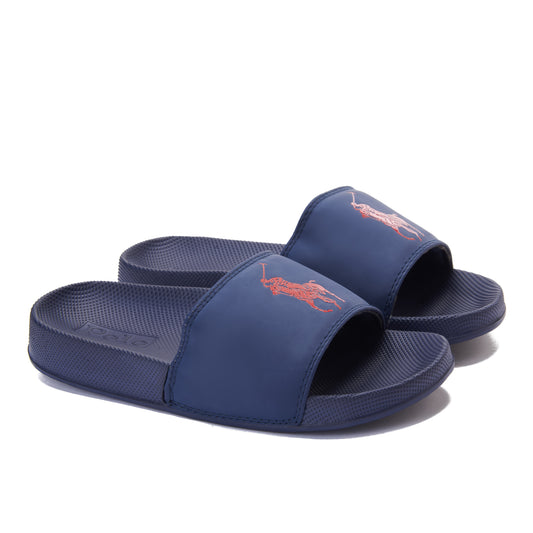Dark Blue Polo Slipper