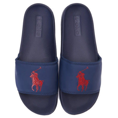 Dark Blue Polo Slipper
