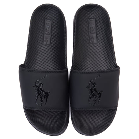 Black Polo Slipper