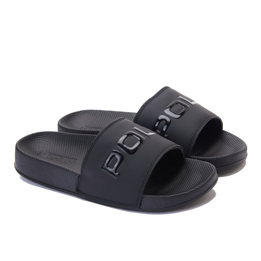 Black Polo Slipper