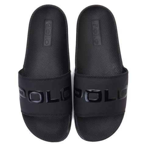 Black Polo Slipper