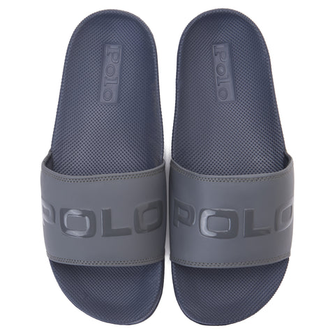 Gray Polo Slipper