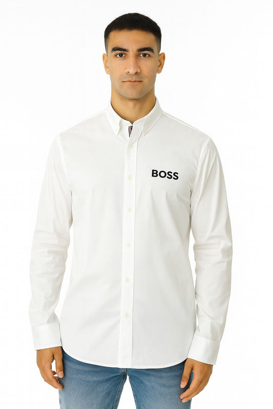 White Boss Shirt