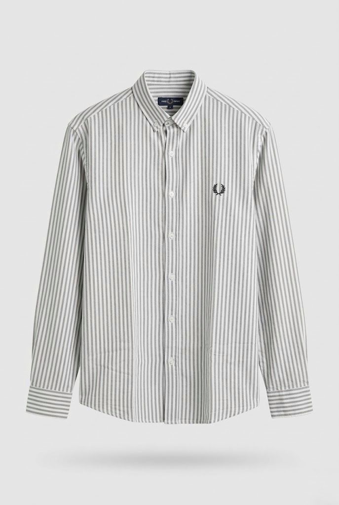 Grey Fred Perry Shirt