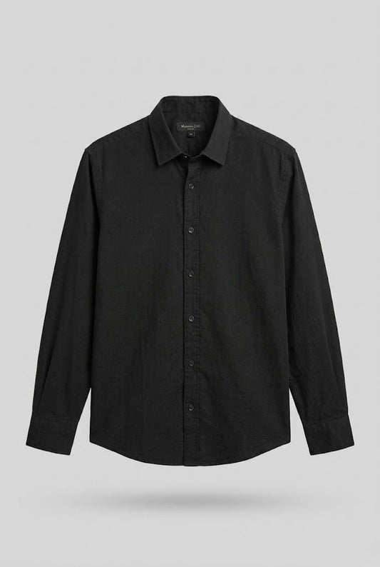 Black Massimo Dutti Shirt