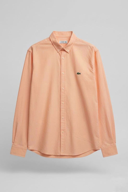 Orange Lacoste Shirt
