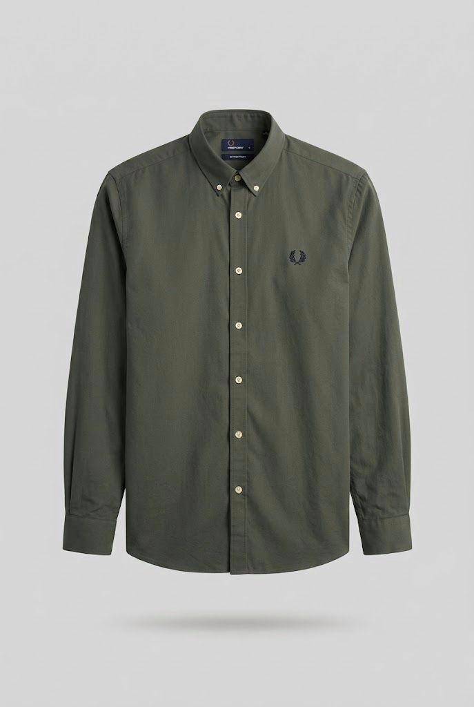 Olive Fred Perry Shirt