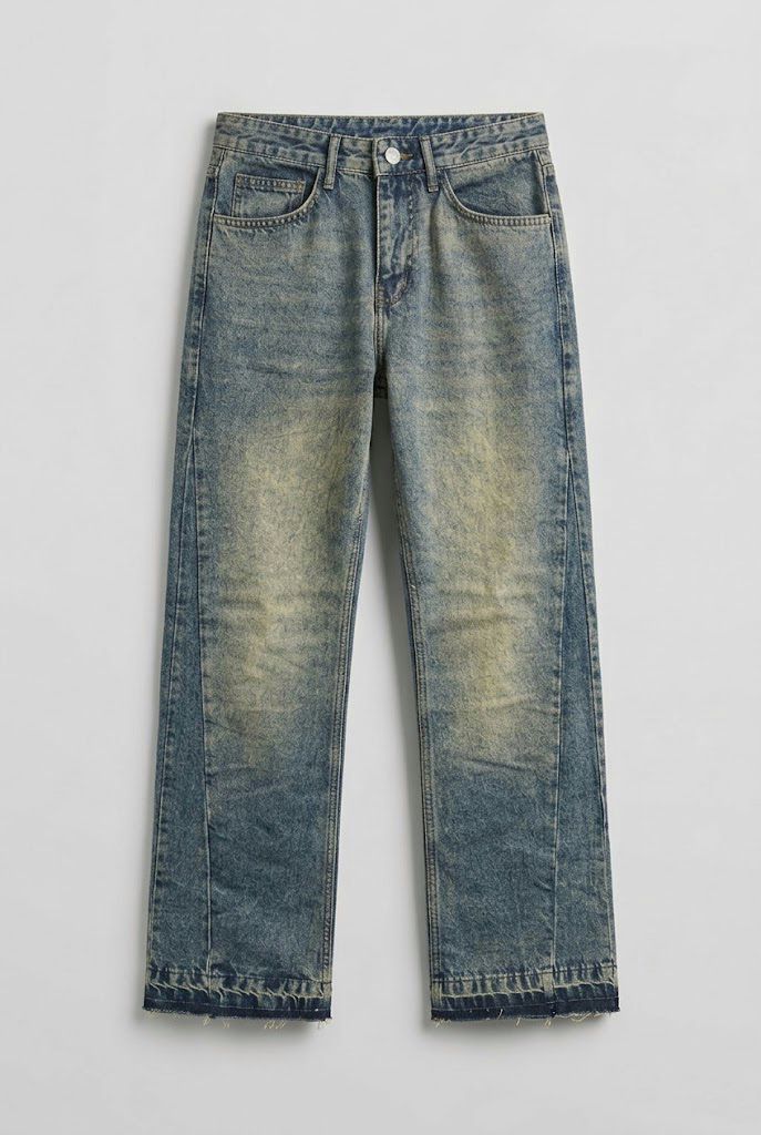 Vintage Wash Bershka Jeans
