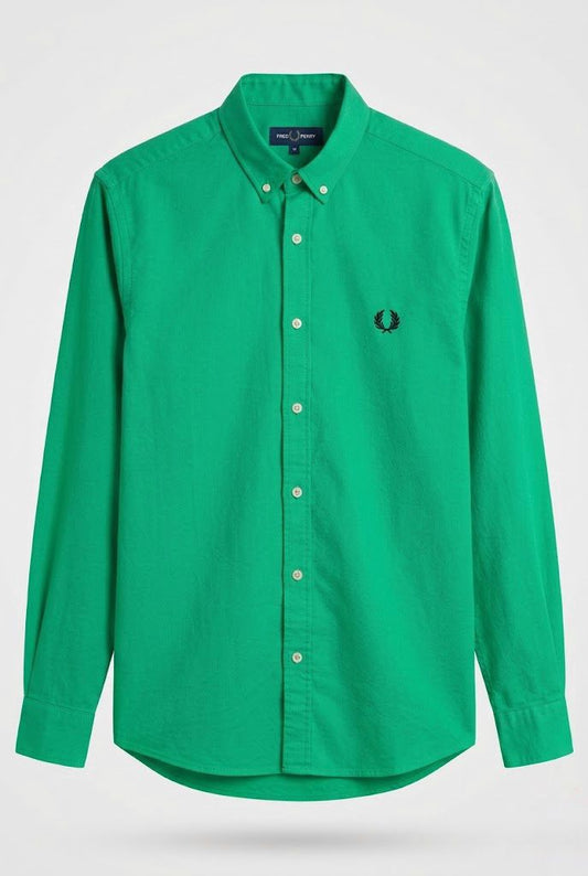Green Fred Perry Shirt