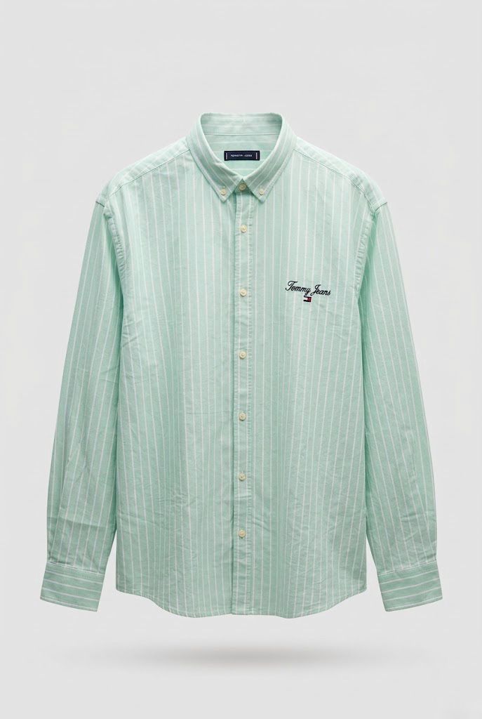 Green Tommy Hilfiger Shirt