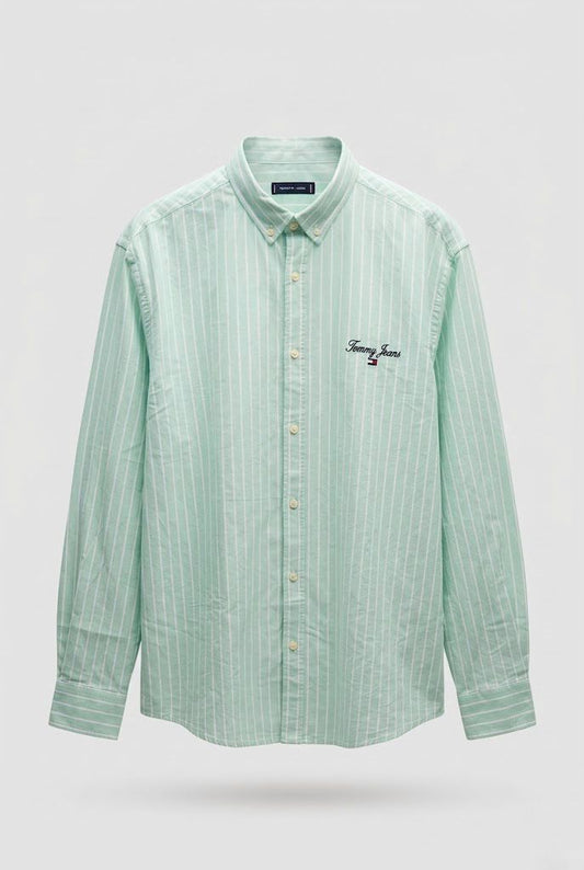 Green Tommy Hilfiger Shirt