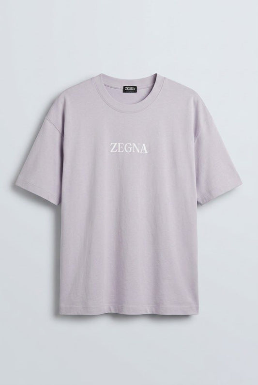 Light Purple Zegna T-shirt