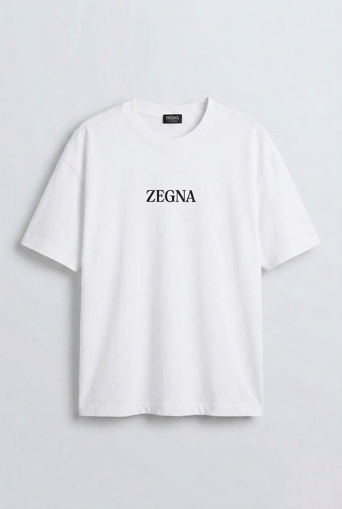 White Zegna T-shirt