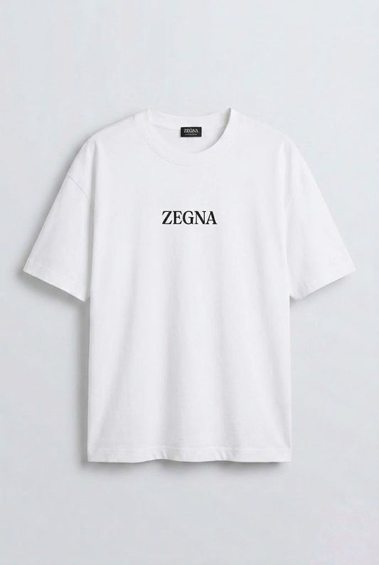 White Zegna T-shirt