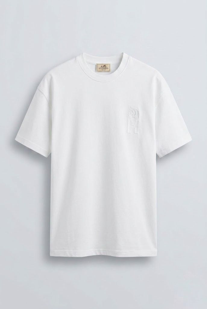 White Hermès T-shirt