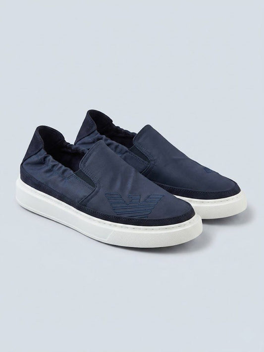 Dark Blue Armani Shoes