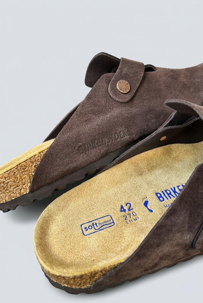 Brown Birkenstock Clogs