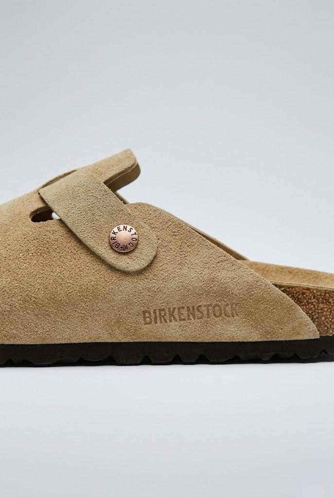 Beige Birkenstock Clogs