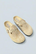 Beige Birkenstock Clogs