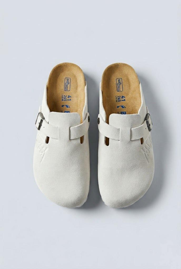 White Birkenstock Clogs
